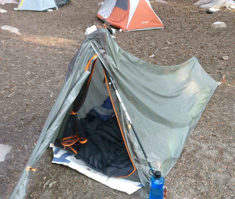 nemo spike 1p trekking pole tent