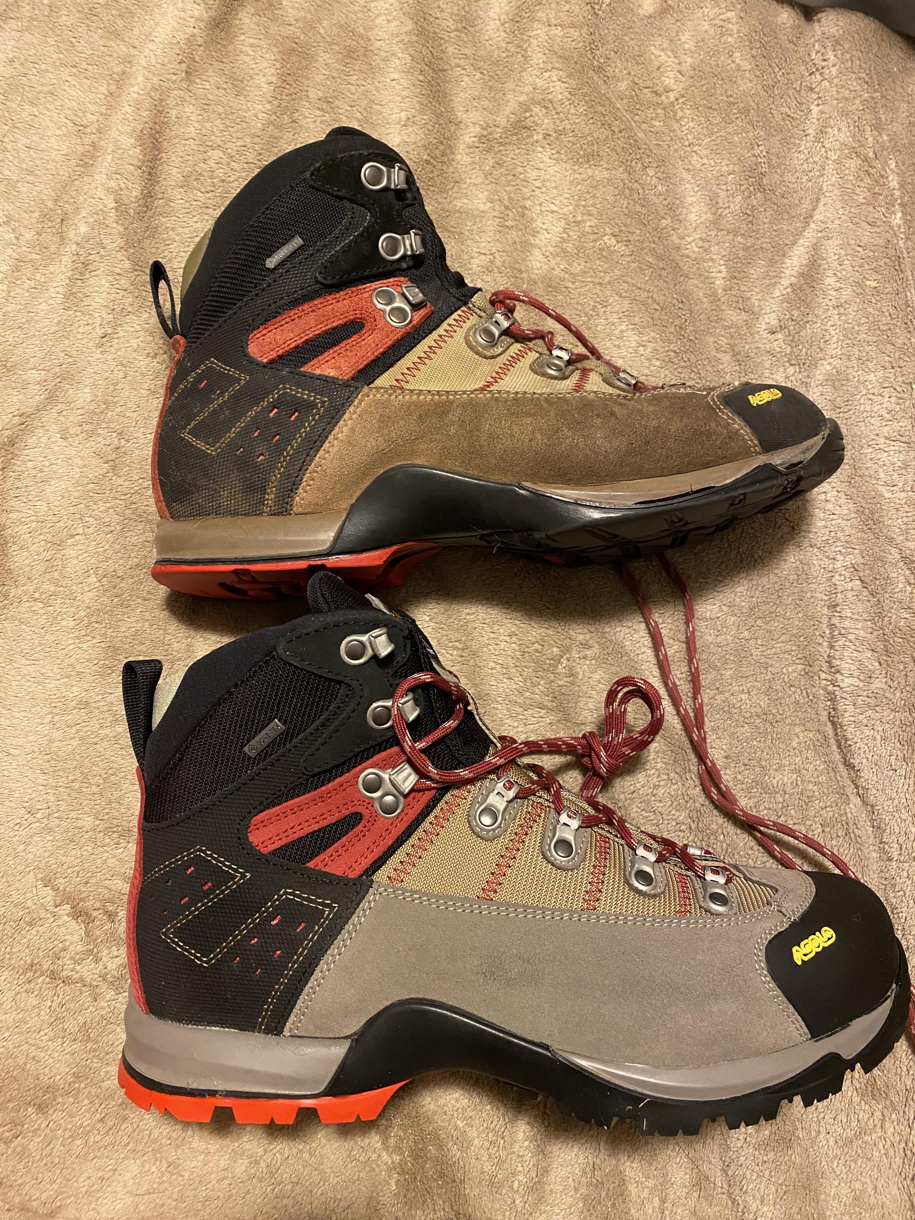 Amazon.com | ASOLO Men's Fugitive GTX, Wool/Black, US Men's 7 D (M