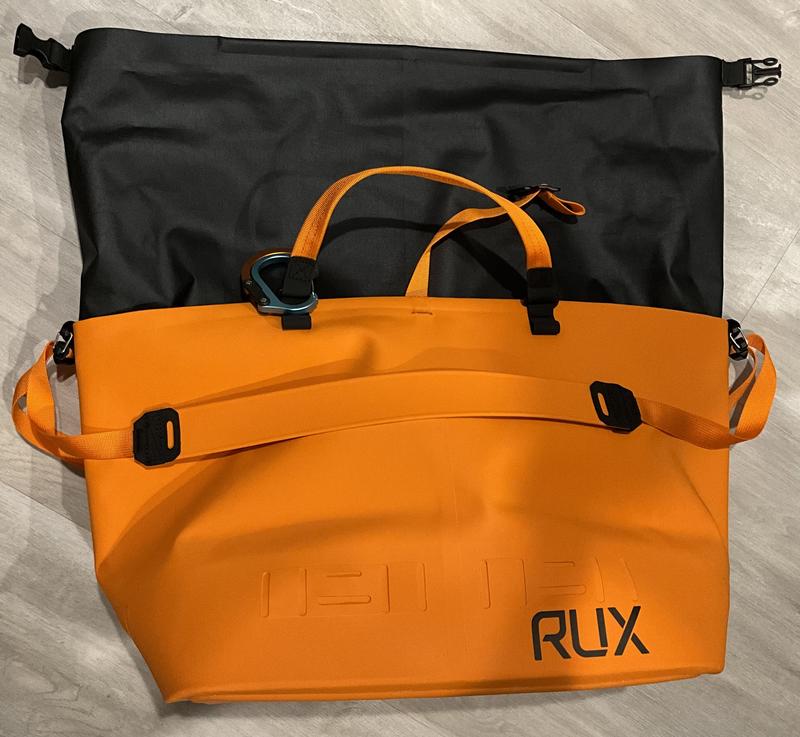 RUX Waterproof Bag: 25L Rolltop Waterproof Gear Tote Bag