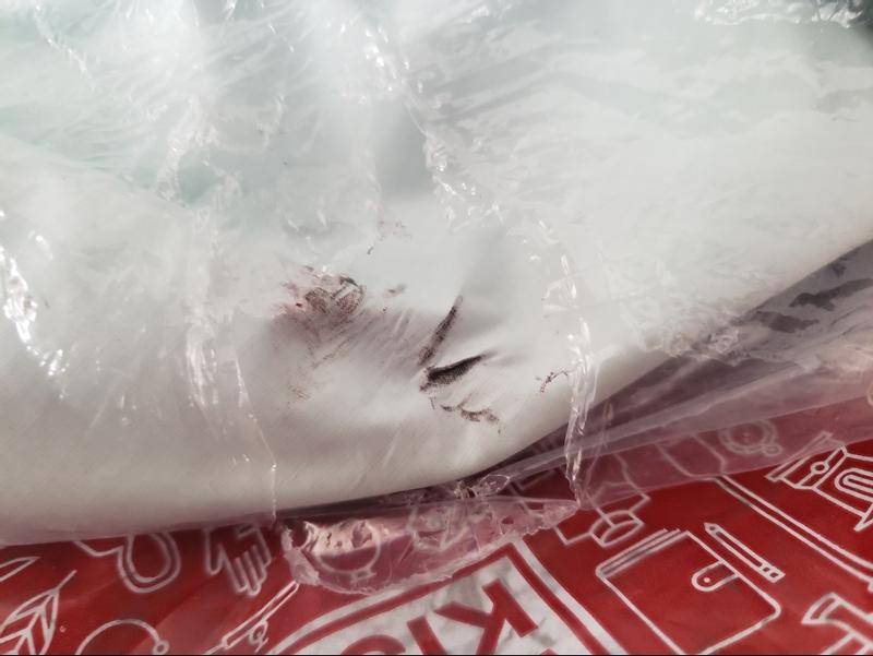 Photo submitted with review of product