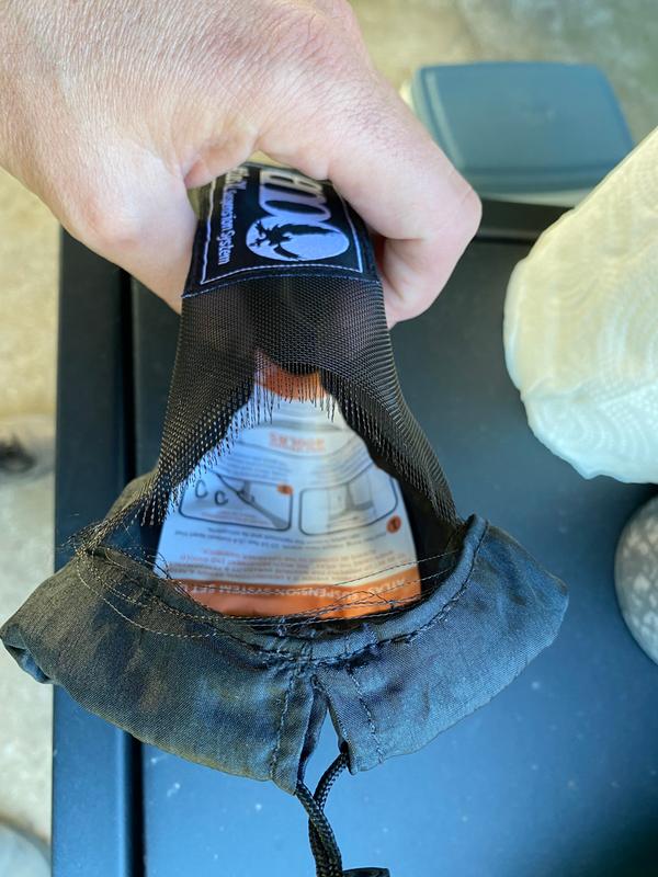 Photo submitted with review of product
