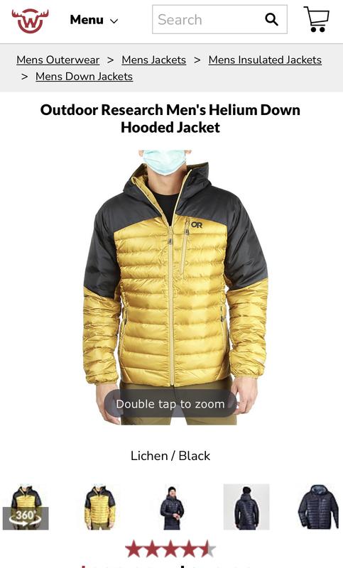 Photo submitted with review of product