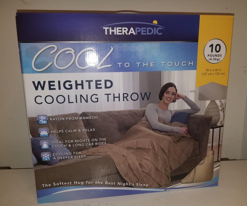Therapedic Reversible Weighted Cooling Throw Bed Bath and Beyond Canada