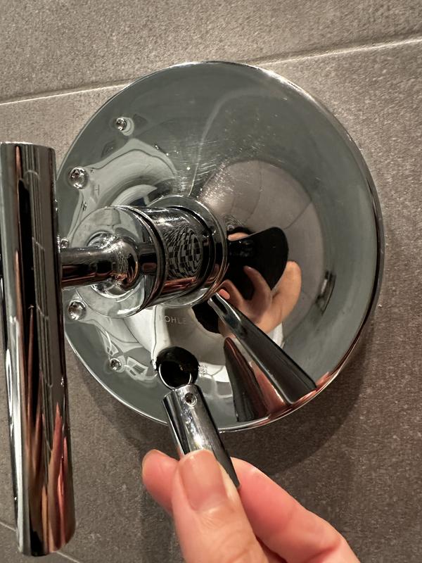 KOHLER T14420-4L-CP Purist バス＆シャワートリムセット 光沢クロム