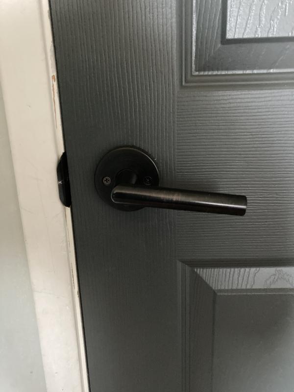 Kwikset 155MILRDT-514 Milan Privacy Door Lever Set with