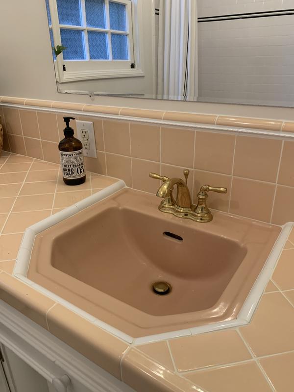 Kohler K-393-N4-BN Devonshire Centerset Bathroom Faucet
