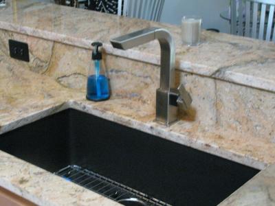 Pullout Spray High Arc Kitchen Faucet