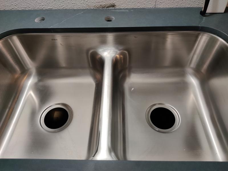 Kraus KBU15 Stainless Steel 20 Undermount Single Bowl Kitchen Sink