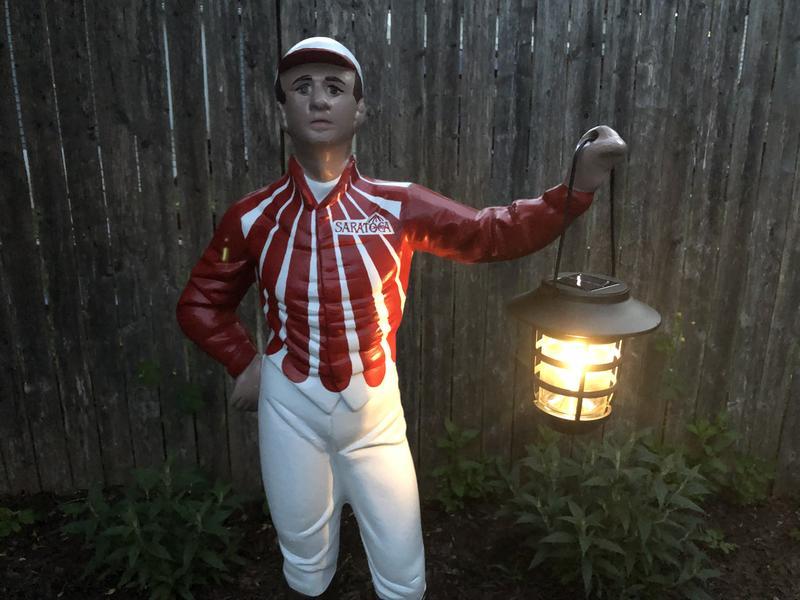 Saratoga has a lot glowing on!