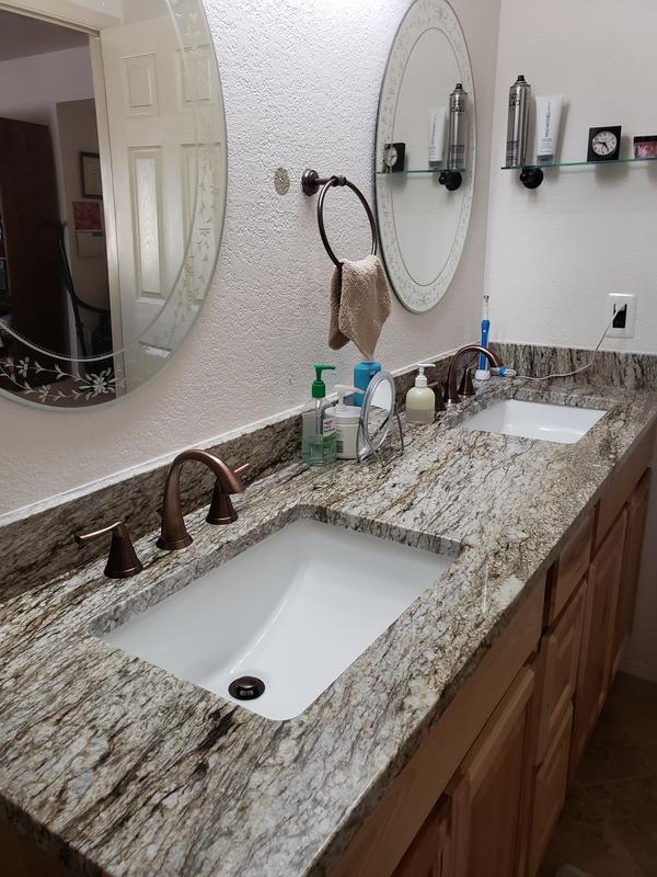 Signature Hardware 447902 Provincetown 1.2 GPM Widespread Bathroom