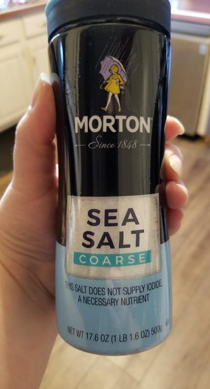 Ralphs Morton Coarse Sea Salt 17 6 Oz