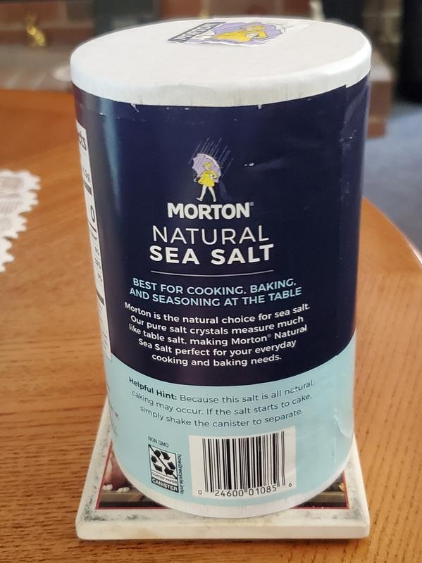 Morton Salt Sea Salt, Natural All-Purpose, 26 Ounce 