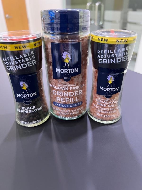 Morton® Black Peppercorn Refillable Grinder, 1.24 oz - Kroger