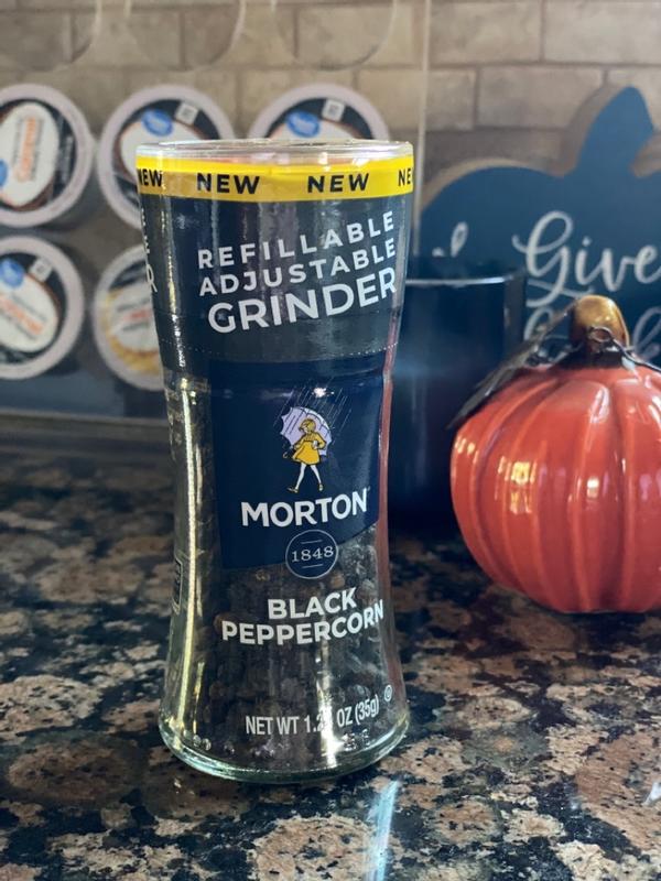 Morton® Black Peppercorn Refillable Grinder, 1.24 oz - Kroger