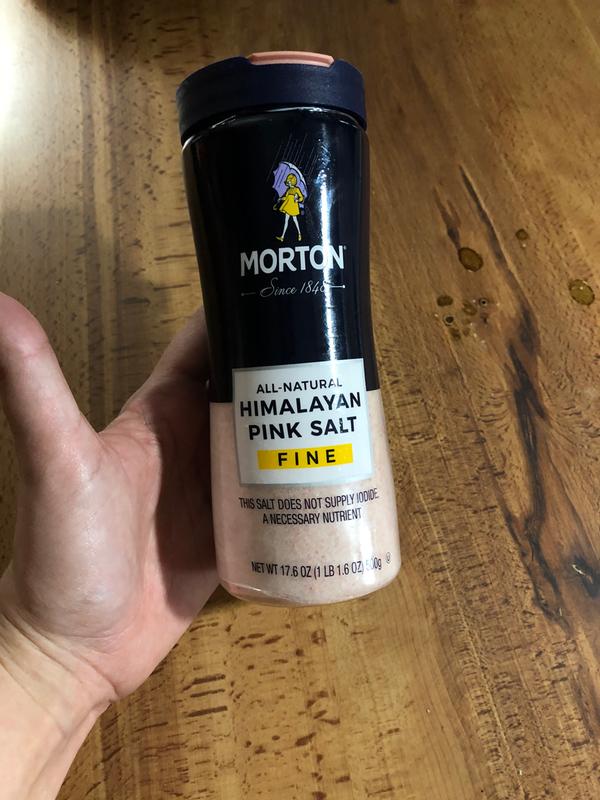 Morton Himalayan Pink Salt & McCormick Black Pepper Pre-Filled Shakers -  5.25 oz pkg