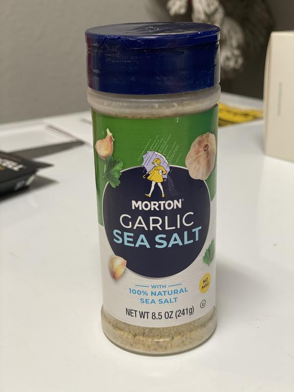 Morton® Garlic Sea Salt Sharker, 8.5 oz