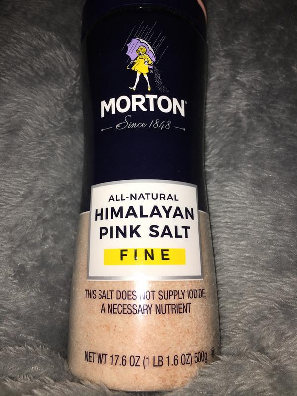 Morton Himalayan Pink Salt & McCormick Black Pepper Pre-Filled Shakers -  5.25 oz pkg