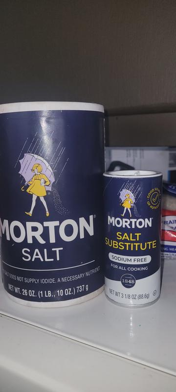 Morton Salt Substitute, 3.12 oz, 2 Pk