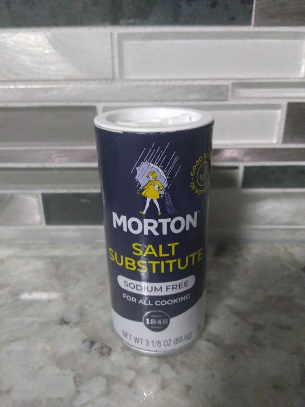  Morton Salt Substitute, Sodium Free, 3.12 Ounce : Grocery &  Gourmet Food