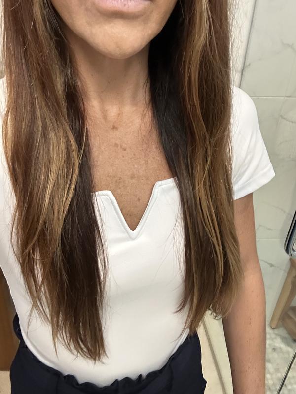 After (clean, smooth, volume and less damage)