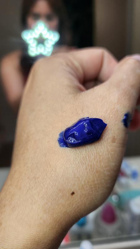 very pigmented and color has a creamy texture. Loved the subtle floral scent too!