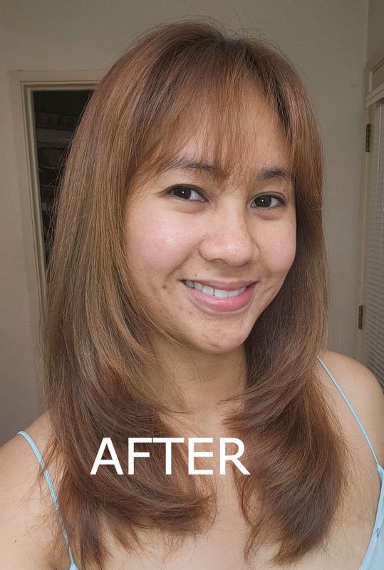 My hair felt soft, hydrated and color was more vibrant and highlights popped more!