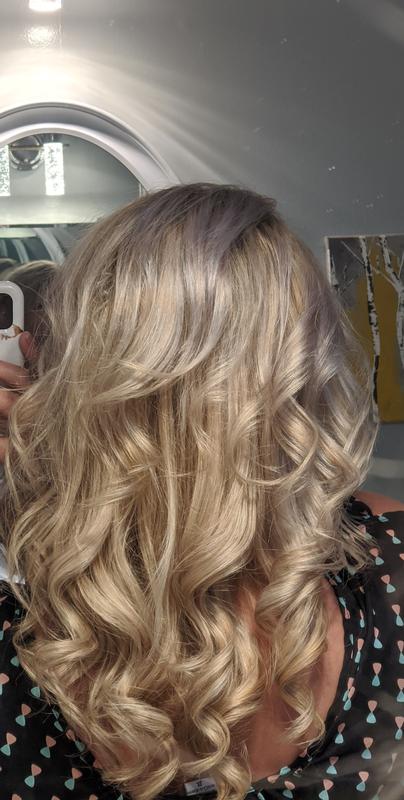 Product used on roots of hair and sprayed overall.