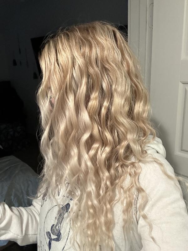 The curls that stay as a result of this Co-wash