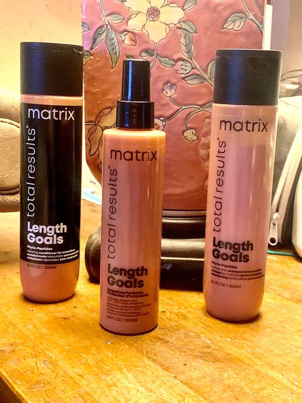 Matrix Total high quality Results Length Goals Shampoo Comditioner Extension Perfector