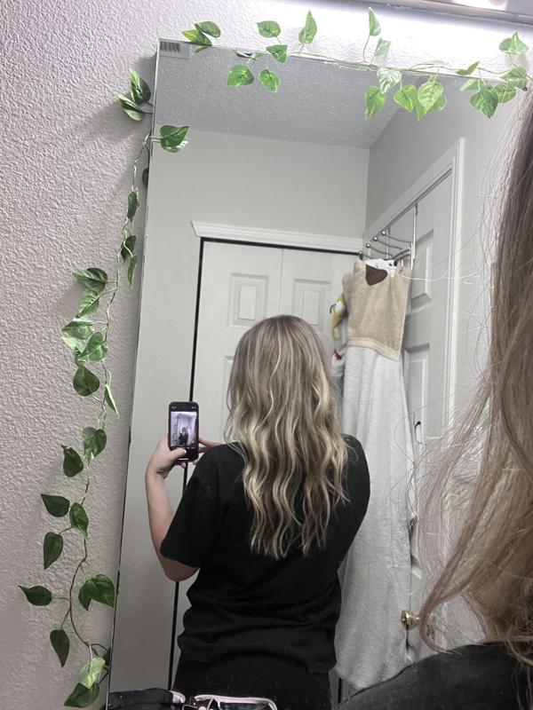 My hair after styling.