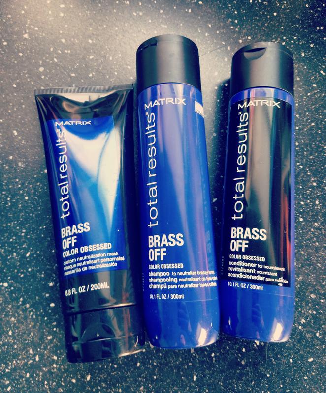 Color Obsessed Brass Off Toning Blue Shampoo For Brassy Hair Matrix