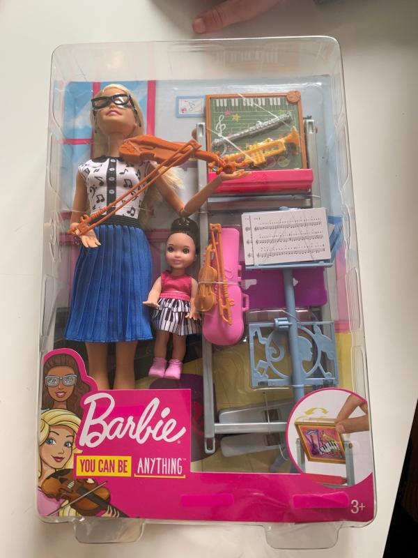 Barbie music teacher doll & playset hotsell