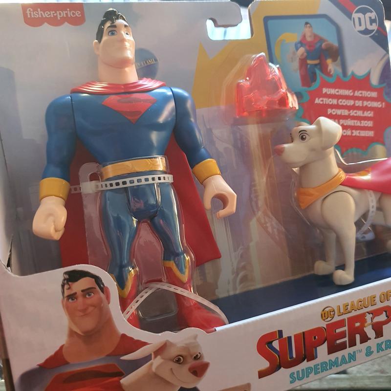 Fisher-Price DC League Of Super Pets – Krypto Basisfahrzeug Spielzeug Für Kinder Ab 36 Monaten