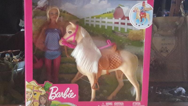 Barbie et son Cheval Tawny.