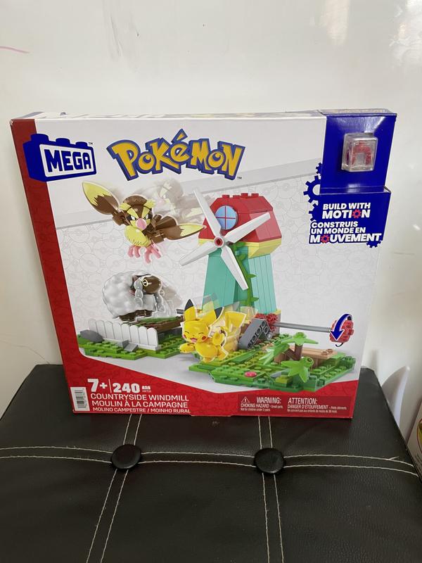 Buy Mega Construx Pokemon Countryside Windmill with Action Figures Piece Building  Set