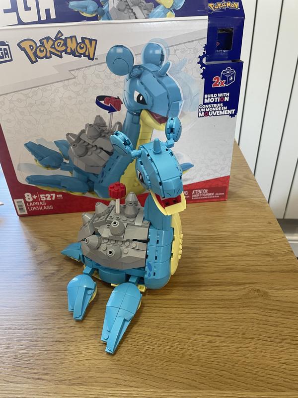 Mega Pokemon Lapras Building Toy Kit With Action Figure - 527pcs : Target