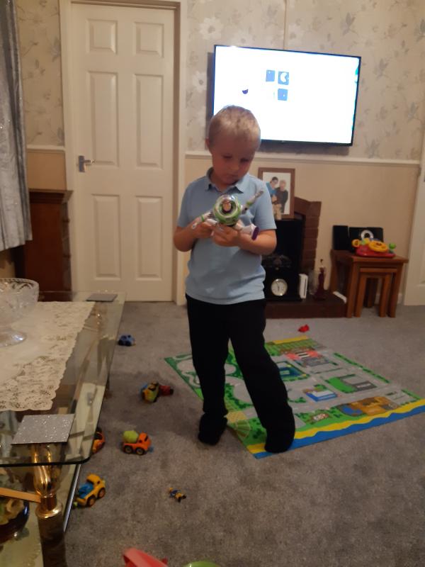 My new buzz lightyear