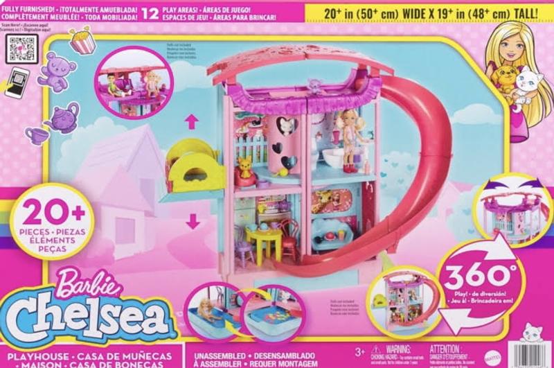 ontwerper Algemeen voorzien Buy Barbie Chelsea Playhouse, 26 Piece Set | Toys"R"Us