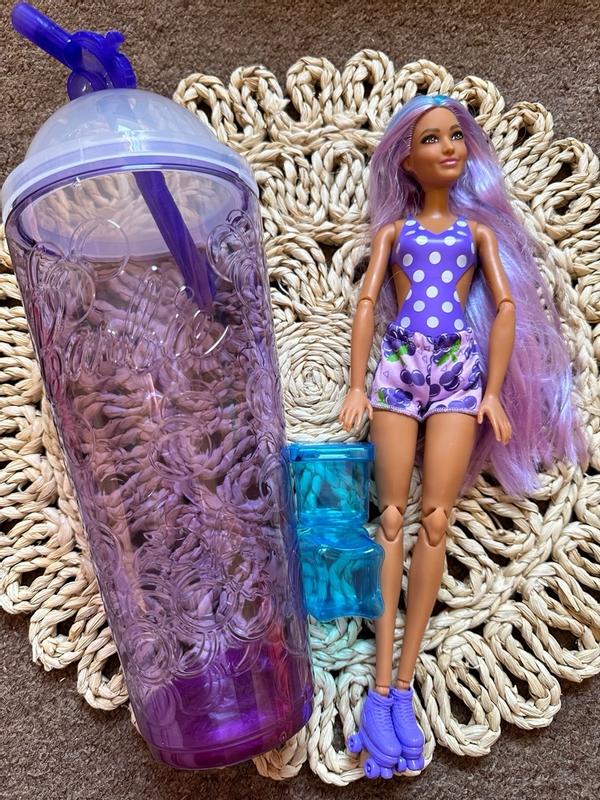 Barbie Pop! Reveal Fruit Series Grape Fizz Doll