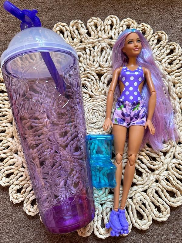 Barbie Pop Reveal Grape Fizz Scent🍇. #barbiedolls #barbiepopreveal #, Barbie Doll