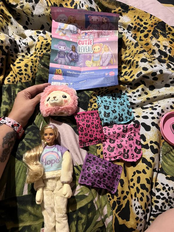 Barbie Cutie Reveal Chelsea series 2 dolls Lamb, Teddy, Poodle and Lion 