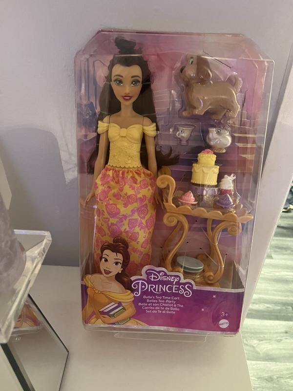 Mattel Disney Princess Toys, Belle Doll with Shiny Clothing, Tea Cart,  Friends and Food Pieces, Tea Time Cart Playset, Inspired Disney Movie -  Yahoo Shopping