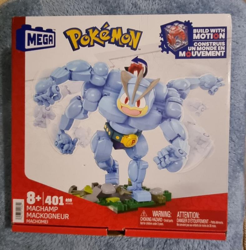 MEGA Pok mon Machamp Building Toy Kit 399 Pieces with 1 Poseable