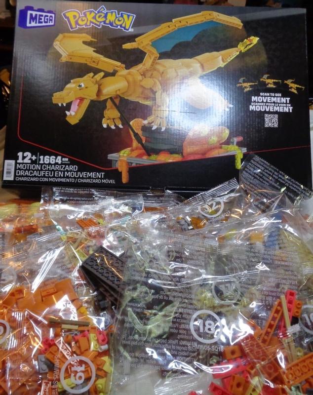 Maquette Mattel Pokémon jeu de construction Mega Construx Motion L