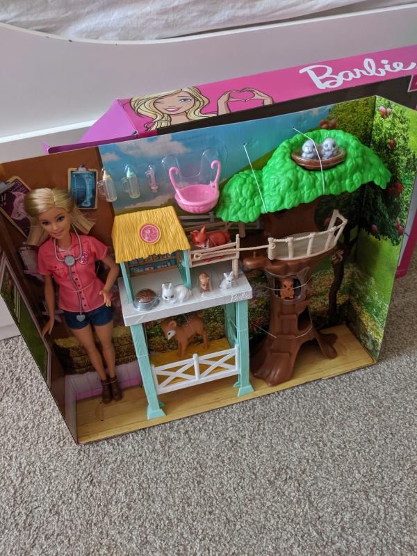 Barbie Animal Rescuer Doll & Playset