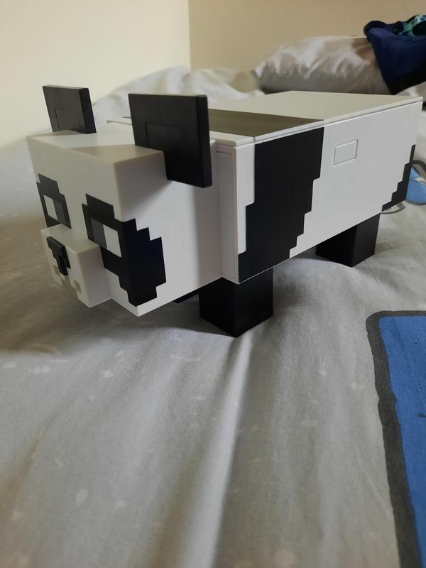 Jouet Mattel Minecraft playset Mob Head Minis La maison du Pand