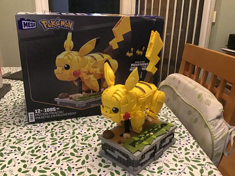 MEGA Pokémon Collectible Building Toys for Adults, Motion Pikachu with 1095  Pieces and Running Movement, for Collectors, Stacking Blocks -  Canada