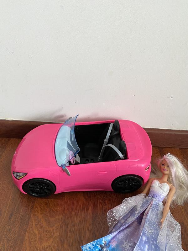 Barbie Pink Convertible 2 Seater Vehicle with Rolling Wheels Toys R Us Canada