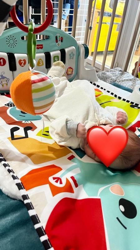 Tapis Piano Éveil Fisher-Price - Musical Et Lumineux - 4 Modes Jeu - Jouet Bébé Dès Naissance