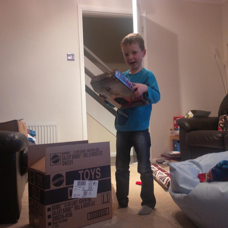 Excited and a it surprised